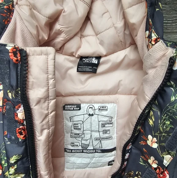 North face toddler freedom one piece snowsuit. - Picture 4 of 4